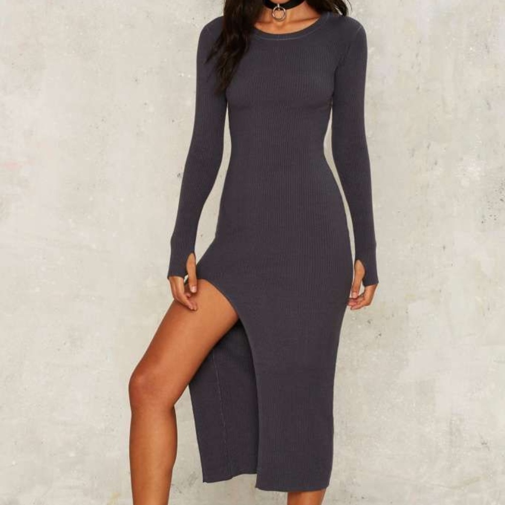 Nasty Gal Kiara Knit Dress